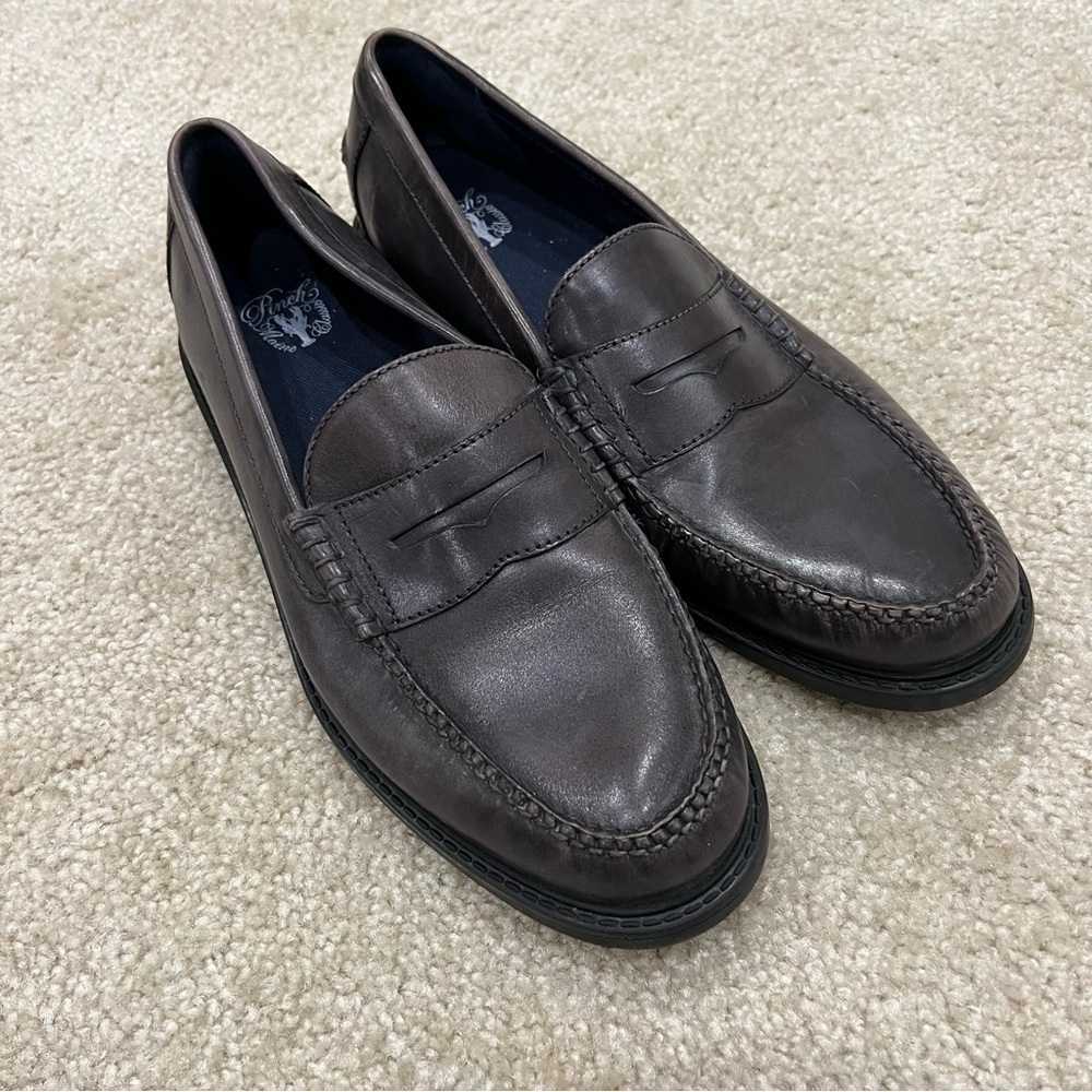 Cole Haan Pinch Penny Loafer Weekender Mens Leather Shoes Grey Size 13 M C21971